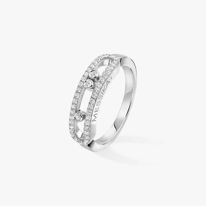 [Elite] Baby Move Gold Diamond Pave_ Ring