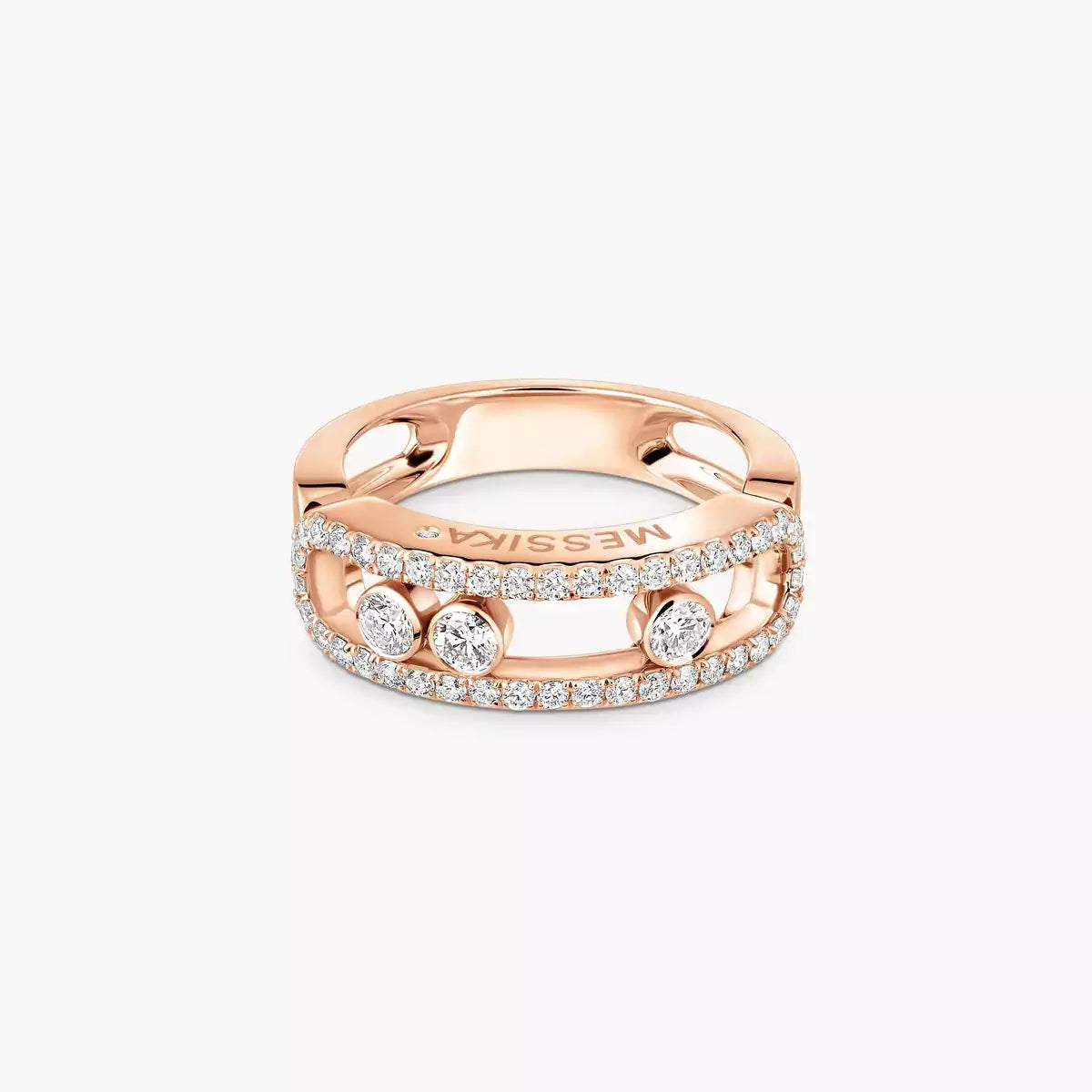 [Elite] Move Gold Diamond Pave_ Ring