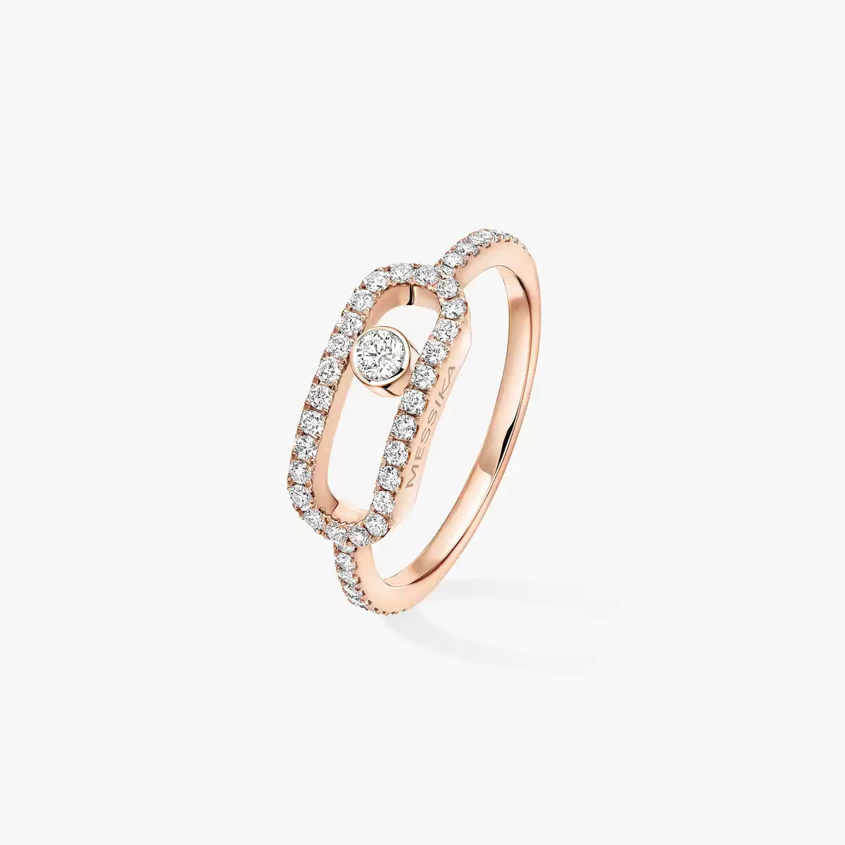 [Elite]Move Uno Diamond Ring in Gold