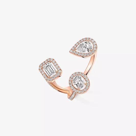 [[Elite] Diamond Ring 0,25ct My Twin Trilogy