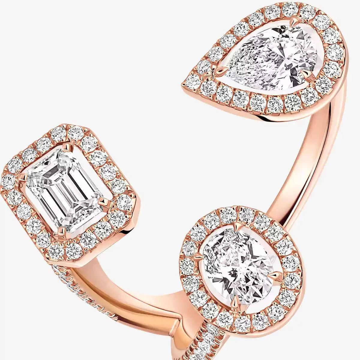 [[Elite] Diamond Ring 0,25ct My Twin Trilogy