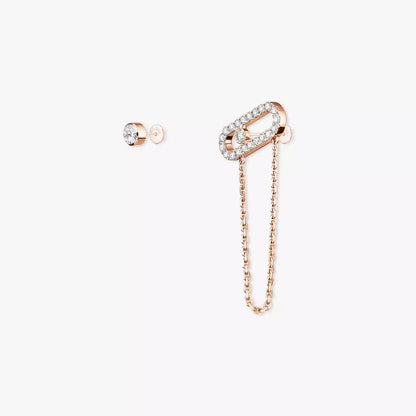 [Elite]Move Uno Diamond Earrings