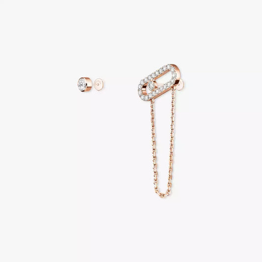 [Elite]Move Uno Diamond Earrings