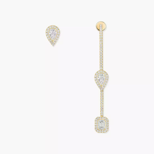 [Elite]Diamond Drop Earrings My Twin