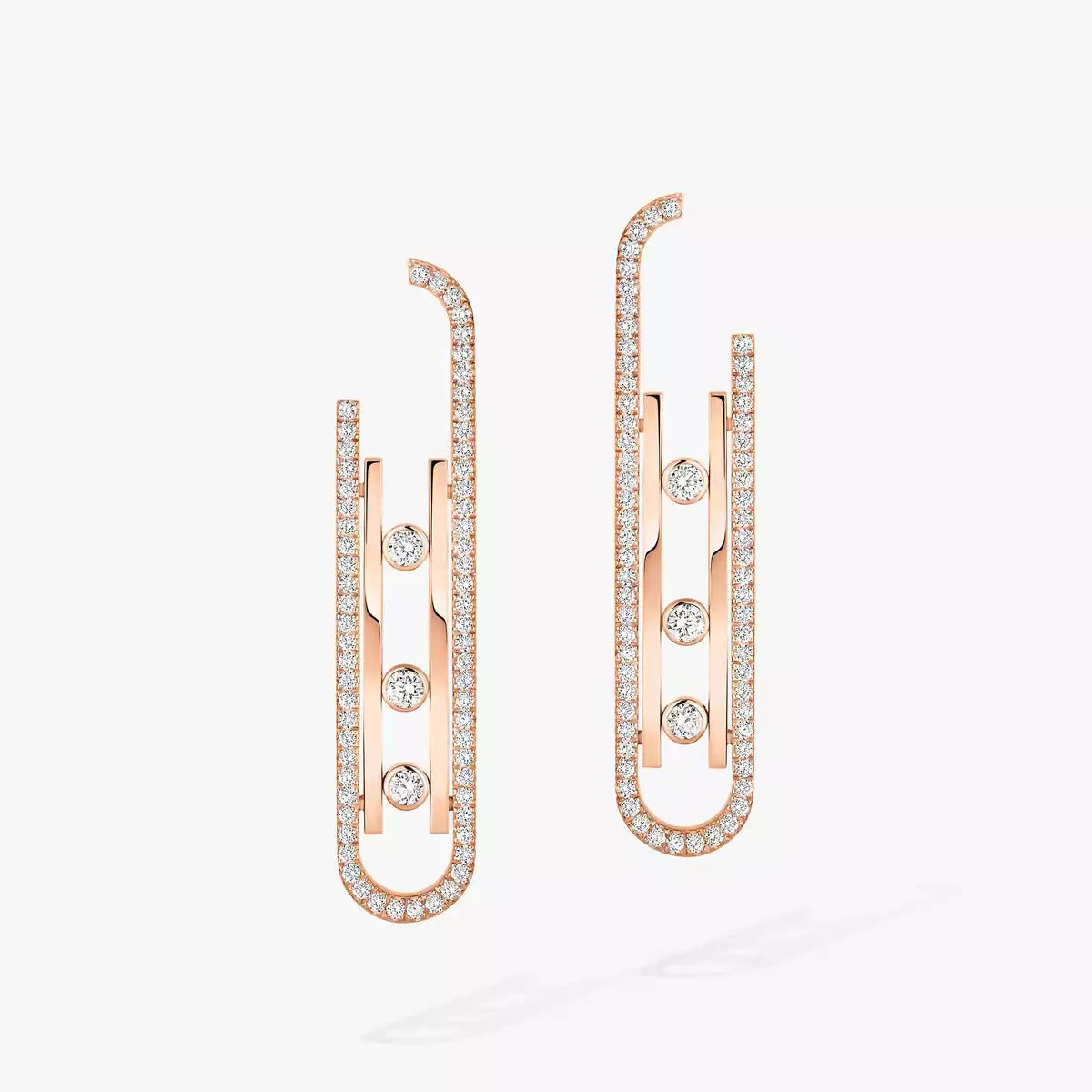 [Elite]Diamond Pendant Earrings Move 10Th