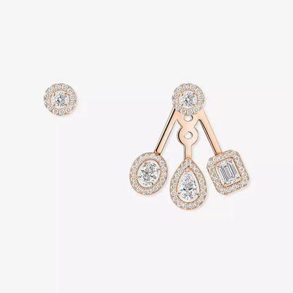 [Elite] My Twin Trio  Diamond Earrings