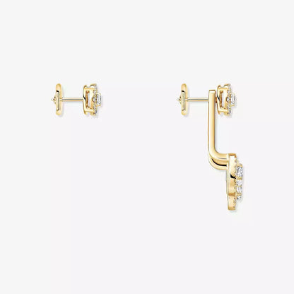 [Elite] My Twin Trio  Diamond Earrings
