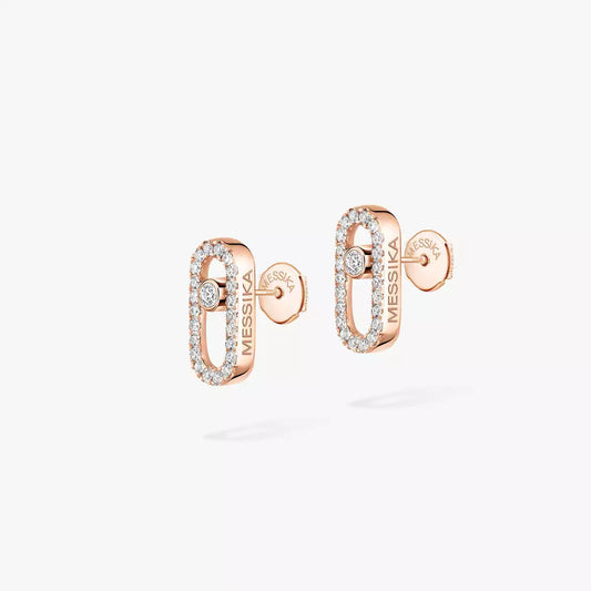 [Elite]Move Uno Diamond Earrings