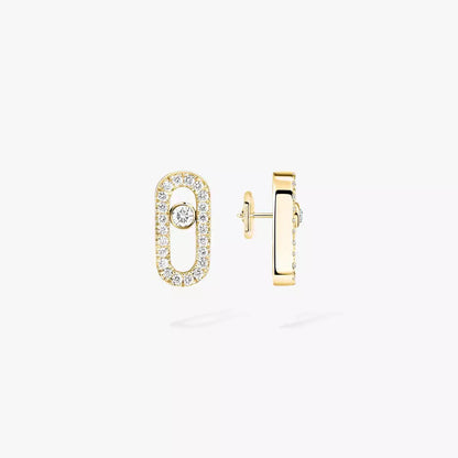 [Elite]Move Uno Diamond Earrings