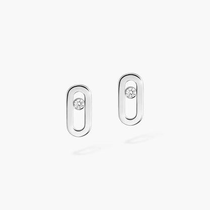 [Elite]Move Uno Diamond Stud Earrings