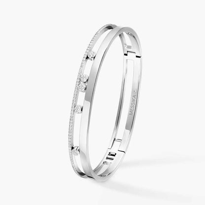 [Elite]Move Romane Diamond Bangle Bracelet