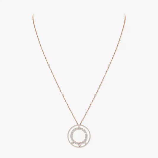 [Elite]Move Romane Long Pave_-Set Diamond Necklace
