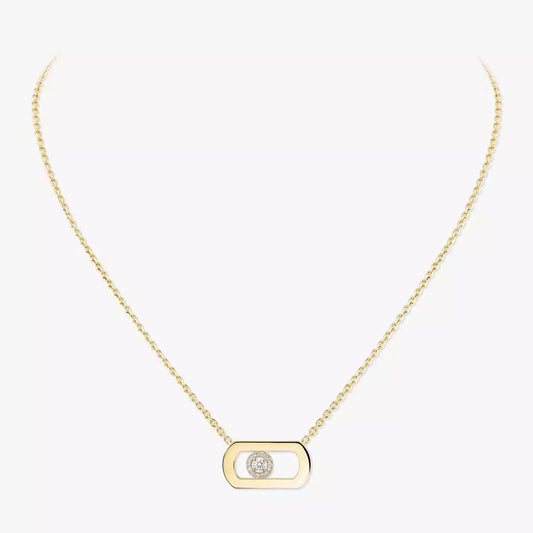 [Elite]So Move Diamond Necklace in Gold