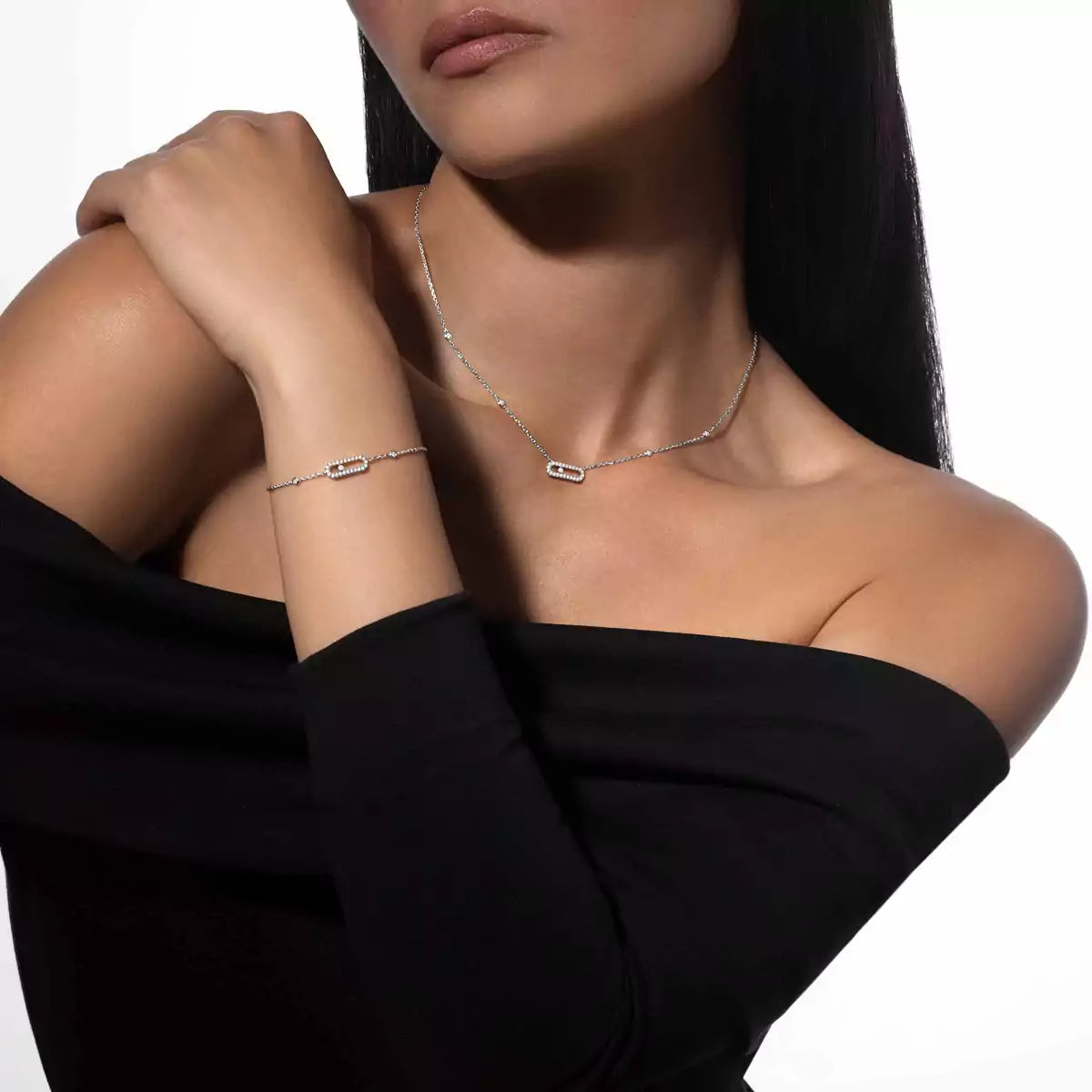 [Elite]Move Uno Diamond Bracelet