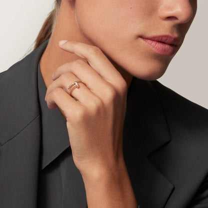 [Elite]JUSTE 1.8MM HALF DIAMOND RING