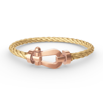 [Elite]FORCE LARGE HORSESHOE NO DIAMOND BRACELET ROSE GOLD