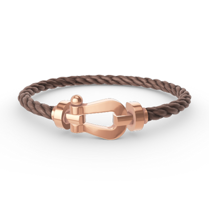 [Elite]FORCE LARGE HORSESHOE NO DIAMOND BRACELET ROSE GOLD