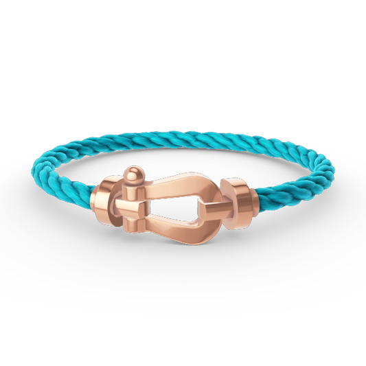 [Elite]FORCE LARGE HORSESHOE NO DIAMOND BRACELET ROSE GOLD