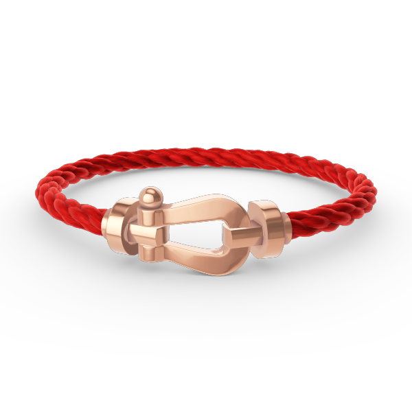 [Elite]FORCE LARGE HORSESHOE NO DIAMOND BRACELET ROSE GOLD