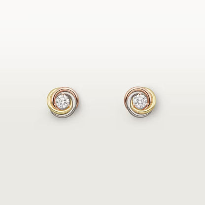 [Elite]TRINITY STUD DIAMOND EARRINGS