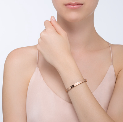 [Elite]LOVE BRACELET 6.1MM 4 DIAMONDS