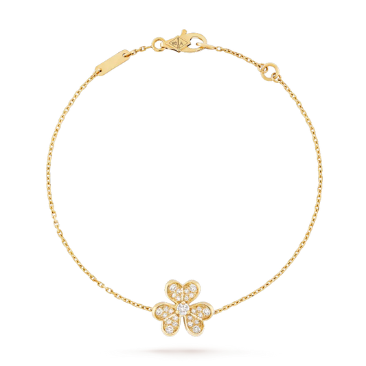 [Elite]FRIVOLE GOLD FLOWER DIAMOND BRACELET