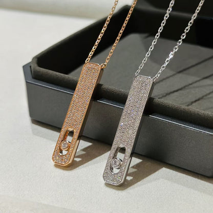 [Elite]MY FIRST DIAMOND PAVED NECKLACE