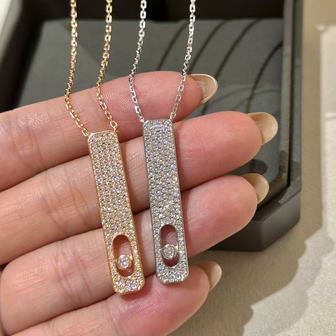[Elite]MY FIRST DIAMOND PAVED NECKLACE
