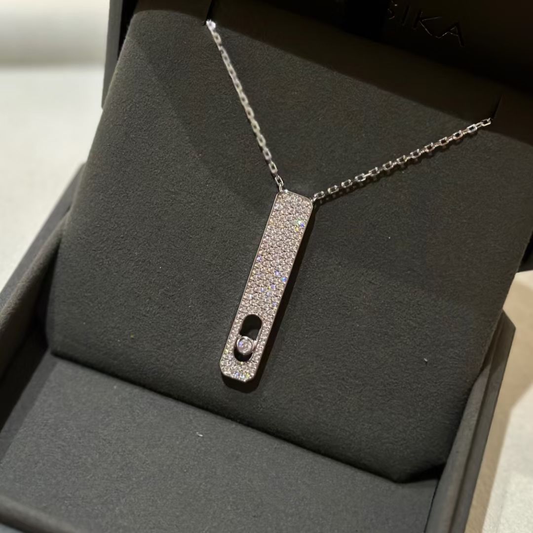 [Elite]MY FIRST DIAMOND PAVED NECKLACE
