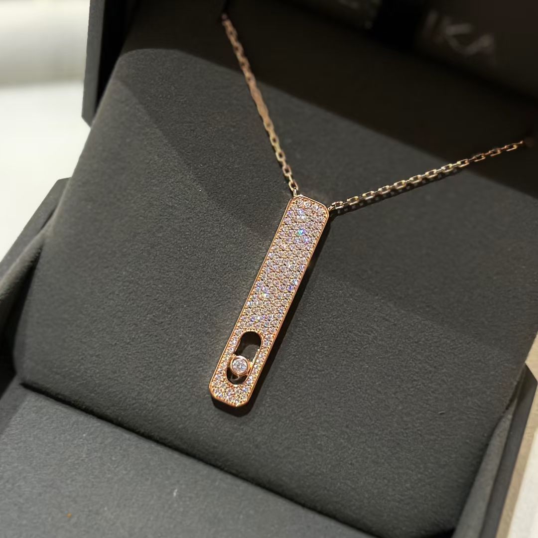 [Elite]MY FIRST DIAMOND PAVED NECKLACE