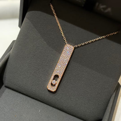 [Elite]MY FIRST DIAMOND PAVED NECKLACE