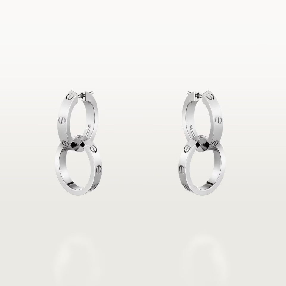 [Elite]LOVE 3.3MM DANGLE EARRINGS