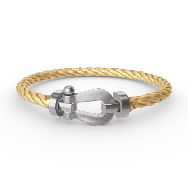 [Elite]FORCE LARGE HORSESHOE NO DIAMOND BRACELET SILVER