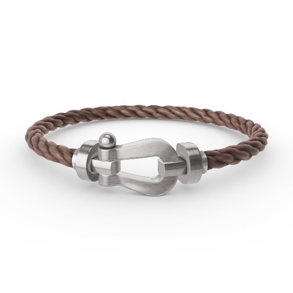 [Elite]FORCE LARGE HORSESHOE NO DIAMOND BRACELET SILVER