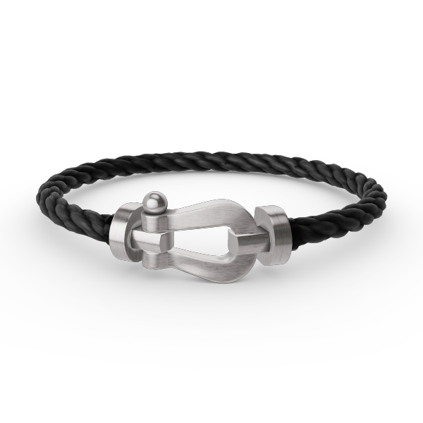 [Elite]FORCE LARGE HORSESHOE NO DIAMOND BRACELET SILVER