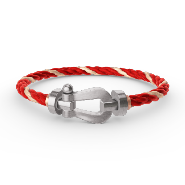[Elite]FORCE LARGE HORSESHOE NO DIAMOND BRACELET SILVER