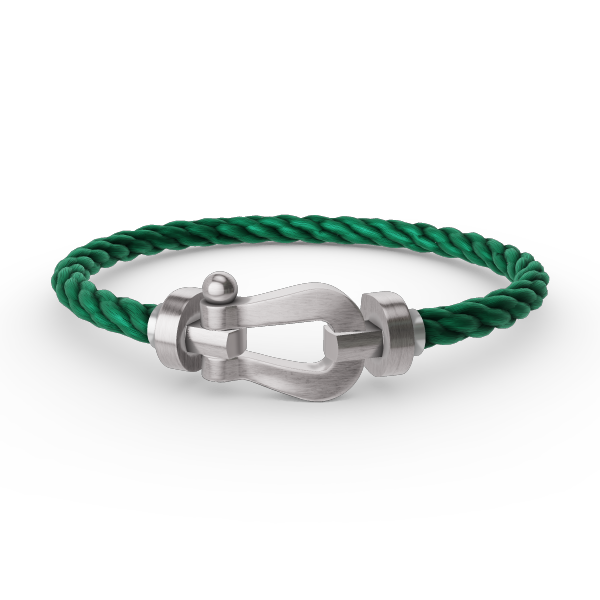 [Elite]FORCE LARGE HORSESHOE NO DIAMOND BRACELET SILVER