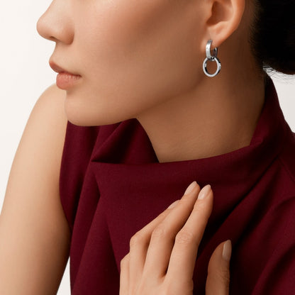 [Elite]LOVE 3.3MM DANGLE EARRINGS